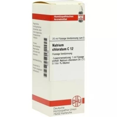 Natrium Chloratum C12 Dilution (20 ml) Natrium Chloratum C12 Dilution (20 ml)