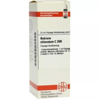 Natrium Chloratum C200 Dilution (20 ml)