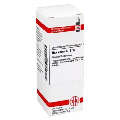 NUX VOMICA C 12 Dilution, 20 ml