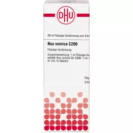 NUX VOMICA C 200 Dilution, 20 ml