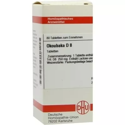 OKOUBAKA D 8 Tabletten, 80 St