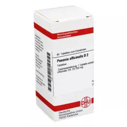 PAEONIA OFFICINALIS D 2 Tabletten, 80 St