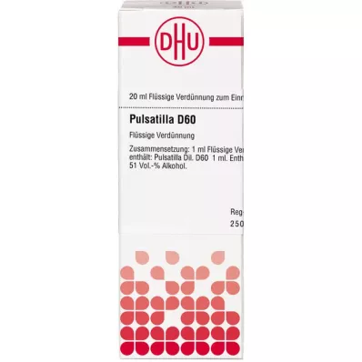 PULSATILLA D 60 Dilution, 20 ml