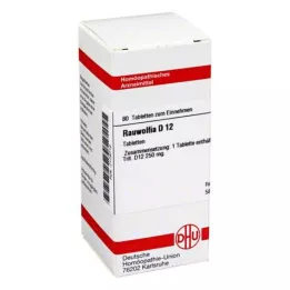 RAUWOLFIA D 12 Tabletten, 80 St