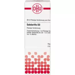 SABDARIFFA D 3 Dilution, 20 ml