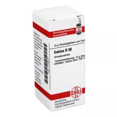 DHU Sabina D 30 Globuli, 10 g