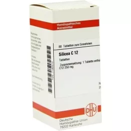 SILICEA C 12 Tabletten, 80 St