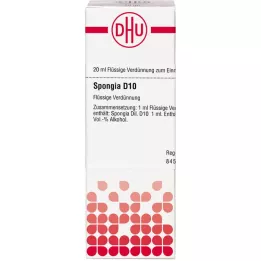 SPONGIA D 10 Dilution, 20 ml