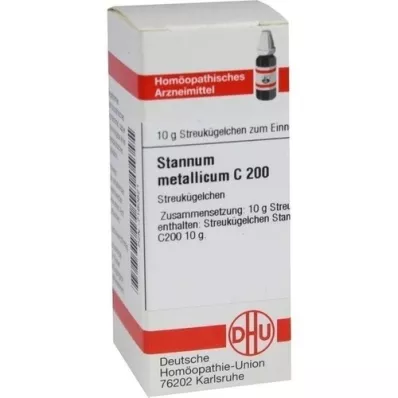 STANNUM METALLICUM C 200 Globuli, 10 g