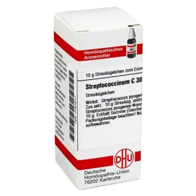 STREPTOCOCCINUM C 30 Globuli, 10 g