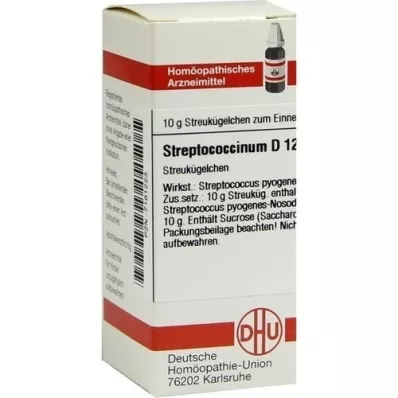 STREPTOCOCCINUM D 12 Globuli, 10 g