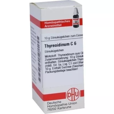THYREOIDINUM C 6 Globuli, 10 g