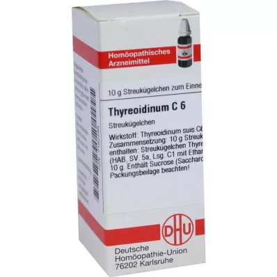 THYREOIDINUM C 6 Globuli, 10 g THYREOIDINUM C 6 Globuli, 10 g