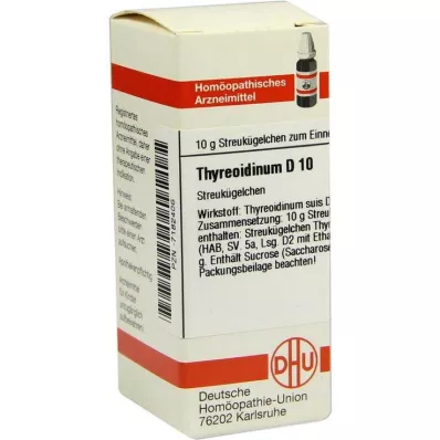 DHU Thyreoidinum D 10 Globuli, 10 g