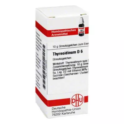 DHU Thyreoidinum D 6 Globuli, 10 g DHU Thyreoidinum D 6 Globuli, 10 g
