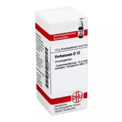 VERBASCUM D 12 Globuli, 10 g VERBASCUM D 12 Globuli, 10 g