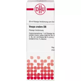 VESPA CRABRO D 6 Dilution, 20 ml