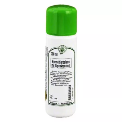 MURMELTIER BALSAM mit Alpenkräutern, 200 ml