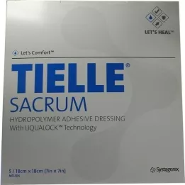 TIELLE Sacrum Hydropolymer-Verband, 5 St