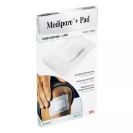 MEDIPORE+Pad 3M 10x20cm 3570NP Pflaster, 5 St