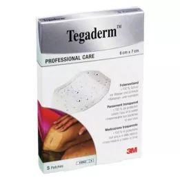 TEGADERM 3M Film 6x7 cm 1624NP, 5 St