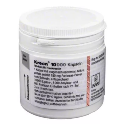 KREON 10.000 Hartkps.m.magensaftr.überz.Pellets, 200 St KREON 10.000 Hartkps.m.magensaftr.überz.Pellets, 200 St