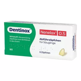 Nene Lax 0,5 Suppositorien für Säugl., 6 St