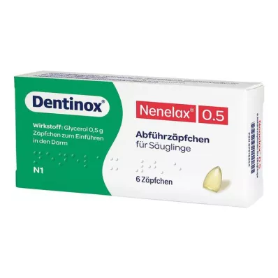 Nene Lax 0,5 Suppositorien für Säugl., 6 St