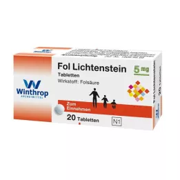 Fol Lichtenstein 5 mg Tabletten, 20 St