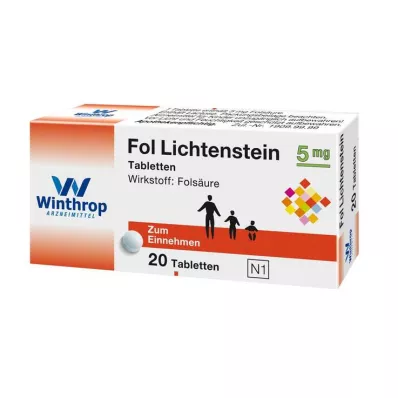 FOL Lichtenstein 5 mg Tabletten, 20 St