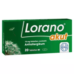 LORANO akut Tabletten, 20 St