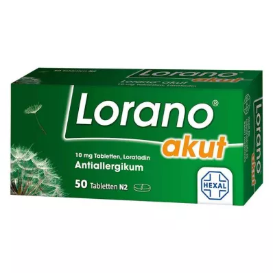 LORANO akut Tabletten, 50 St