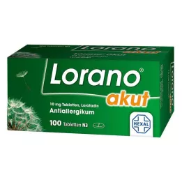 LORANO akut Tabletten, 100 St