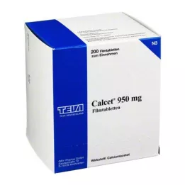 CALCET 950 mg Filmtabletten, 200 St