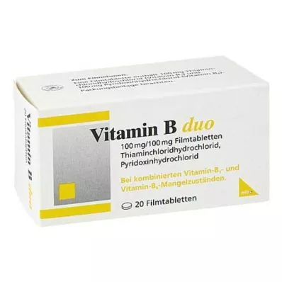 Vitamin B Duo Filmtabletten, 20 St
