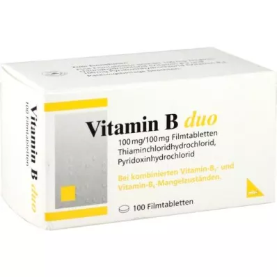 VITAMIN B DUO Filmtabletten, 100 St