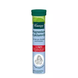 KNEIPP Magnesium+Calcium Brausetabletten, 20 St