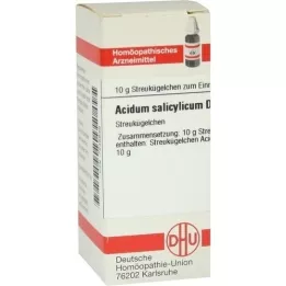 ACIDUM SALICYLICUM D 4 Globuli, 10 g