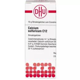 CALCIUM SULFURICUM C 12 Globuli, 10 g