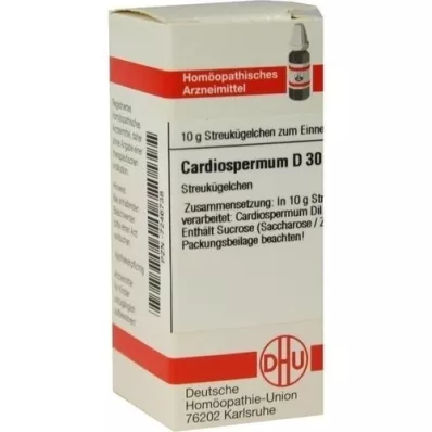 CARDIOSPERMUM D 30 Globuli, 10 g