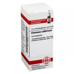 CHININUM SULFURICUM D 12 Globuli, 10 g