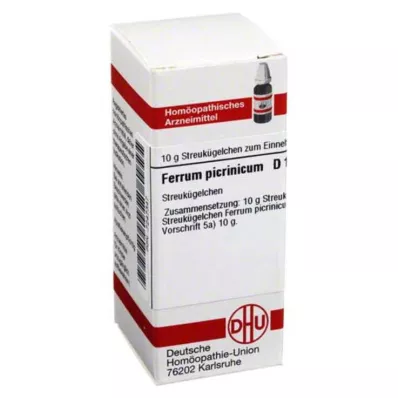 FERRUM PICRINICUM D 12 Globuli, 10 g