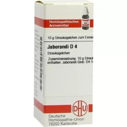 JABORANDI D 4 Globuli, 10 g