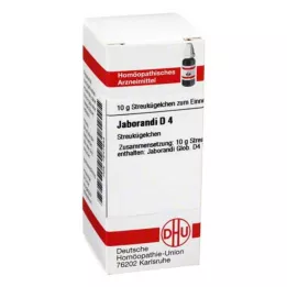 JABORANDI D 4 Globuli, 10 g