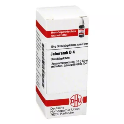 JABORANDI D 4 Globuli, 10 g