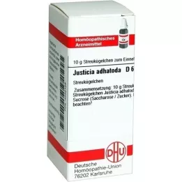 JUSTICIA adhatoda D 12 Globuli, 10 g