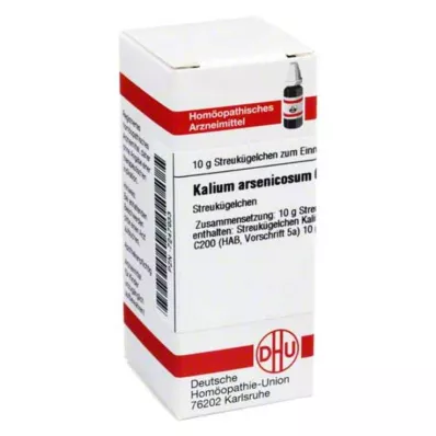 KALIUM ARSENICOSUM C 200 Globuli, 10 g KALIUM ARSENICOSUM C 200 Globuli, 10 g