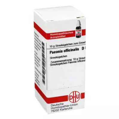 PAEONIA OFFICINALIS D 6 Globuli, 10 g