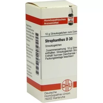 STROPHANTHUS D 30 Globuli, 10 g