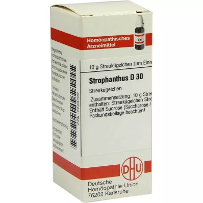 STROPHANTHUS D 30 Globuli, 10 g